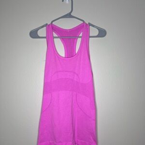 lululemon swiftly Vibrant Pink Tank Top